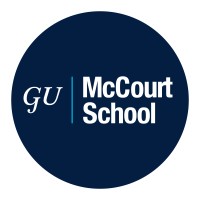 Georgetown University McCourt School of Public Policy Logo