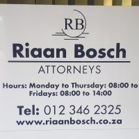 Riaan Bosch Attorneys Logo