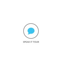 Speak It Tour Logo