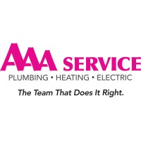 AAA Service Plumbing, Heating, and Electric Logo