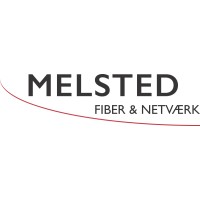 MELSTED FIBER & NETVÆRK Logo