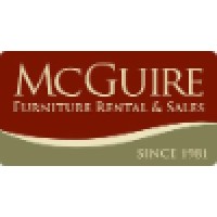 McGuire Furniture Rental and Sales Logo