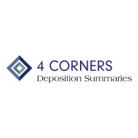 4 Corners Deposition Summaries, Inc. Logo