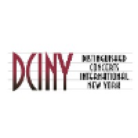 Distinguished Concerts International New York (DCINY) Logo