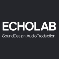 ECHOLAB. Sound Design | Audio Production Logo