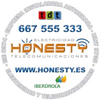 Electricidad y Telecomunicaciones HONESTY Logo