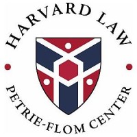 The Petrie-Flom Center for Health Law Policy, Biotechnology, and Bioethics at Harvard Law School Logo