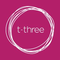 t-three Logo