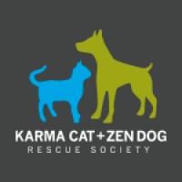 Karma Cat + Zen Dog Rescue Society Logo