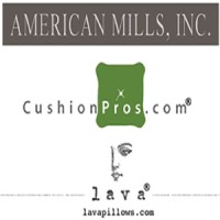 American Mills Inc., Cushion Pros, Lava Pillows Logo