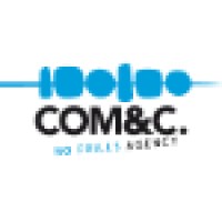COM&C. // No Frills Agency Logo