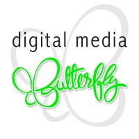 Digital Media Butterfly Logo