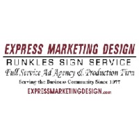 Express Marketing Design & Runkles Sign Service Logo