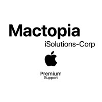 Mactopia |iSolutions-Corp| Logo