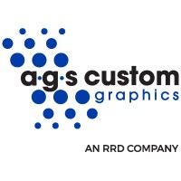 AGS Custom Graphics, an RRD Company Logo