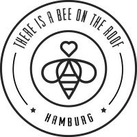 There is a bee on the roof Logo