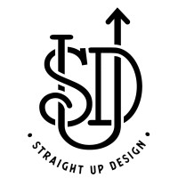 Straight Up Design LLC. Logo