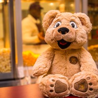 Teddy Bs Gourmet Popcorn Logo