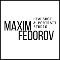 Maxim Fedorov. Headshot and Portrait Studio Logo