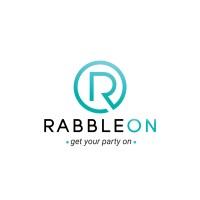 RabbleOn - Get Your Party On Logo