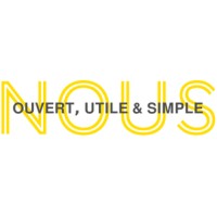 NOUS - Ouvert Utile et Simple Logo