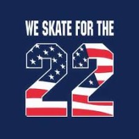 Skate for the 22 Foundation Logo
