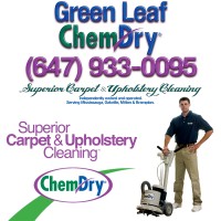 Green Leaf Chem-Dry® Carpet Upholstery Cleaning Logo