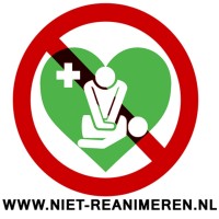 Niet-reanimeren Logo