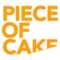 PIECE OF CAKE advertising Logo