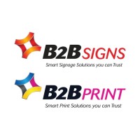 B2B Signs & B2B Print Logo