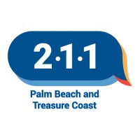 211 HelpLine Palm Beach / Treasure Coast Logo