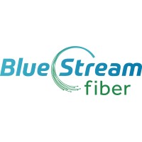 Blue Stream Fiber Company Logo