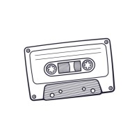 Tape Play Music Logo