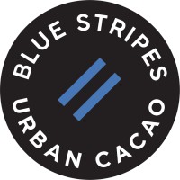Blue Stripes Urban Cacao Logo