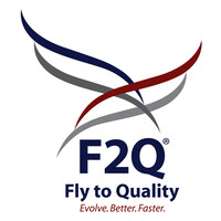 Fly to Quality. Evolve. Better. Faster. Logo