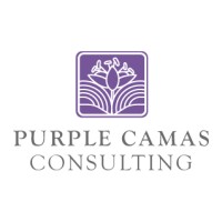 Purple Camas Consulting Logo