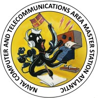 Naval Computer and Telecommunications Area Master Station Atlantic Logo