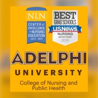 Adelphi University College of Nursing and Public Health Logo