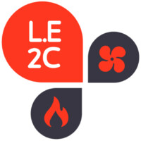L E 2 C – Lorraine Entretien Chauffage Climatisation Logo