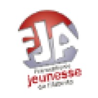 Francophonie jeunesse de lAlberta Logo