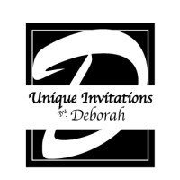 Unique Invitations by Deborah Logo