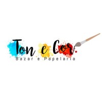 Ton e Cor Bazar e Papelaria Logo