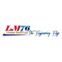 LM76 Linear Motion Bearings, Shafting and Linear Slides Logo