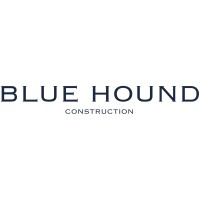 Blue Hound Construction Logo