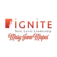 Mary Jane Mapes, Executive Coach, Leadership Speaker & Creator of IGNITE - Next Level Leadership!! Logo
