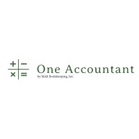 One Accountant by MAK Bookkeeping, Inc. Logo