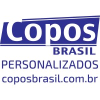 Copos Brasil Personalizados Logo