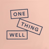 One Thing Well Logo