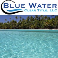 Blue Water Clear Title Logo