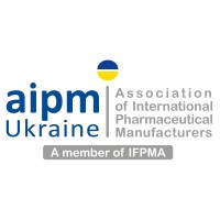Association of Representatives of International Pharmaceutical Manufacturers AIPM Ukraine Logo